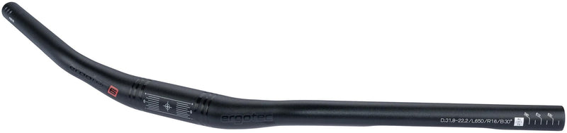 Afbeelding laden in galerijviewer, Ergotec stuur lady town handlebar lady town 31,8mm black
