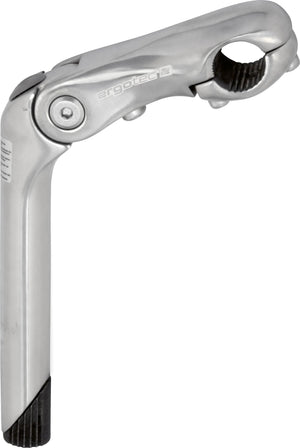 Ergotec stuurpen kobra vario stem cobra 25,4mm 90 180mm silver alu