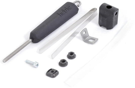 Hebie stuurdemper steering stabilizer rigid fork elastomer