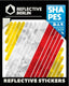 Reflective berlin reflex-sticker shapes refl.sticker refl.berlin universal safety