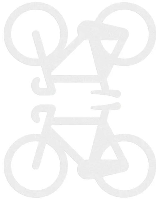 Reflective berlin reflex-sticker decals refl.strip refl.berlin decals bike white