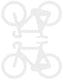 Reflective berlin reflex-sticker decals refl.strip refl.berlin decals bike white