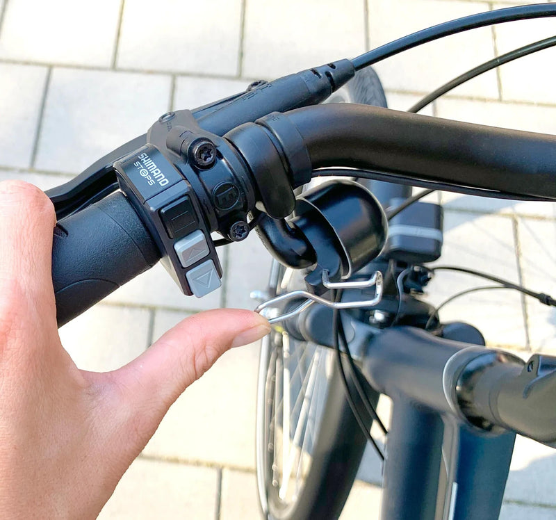 Afbeelding laden in galerijviewer, Widek fietsbel e-bike bell e-bike black silver
