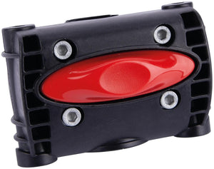 adapter achterzitje 10 cm framebevestiging zwart