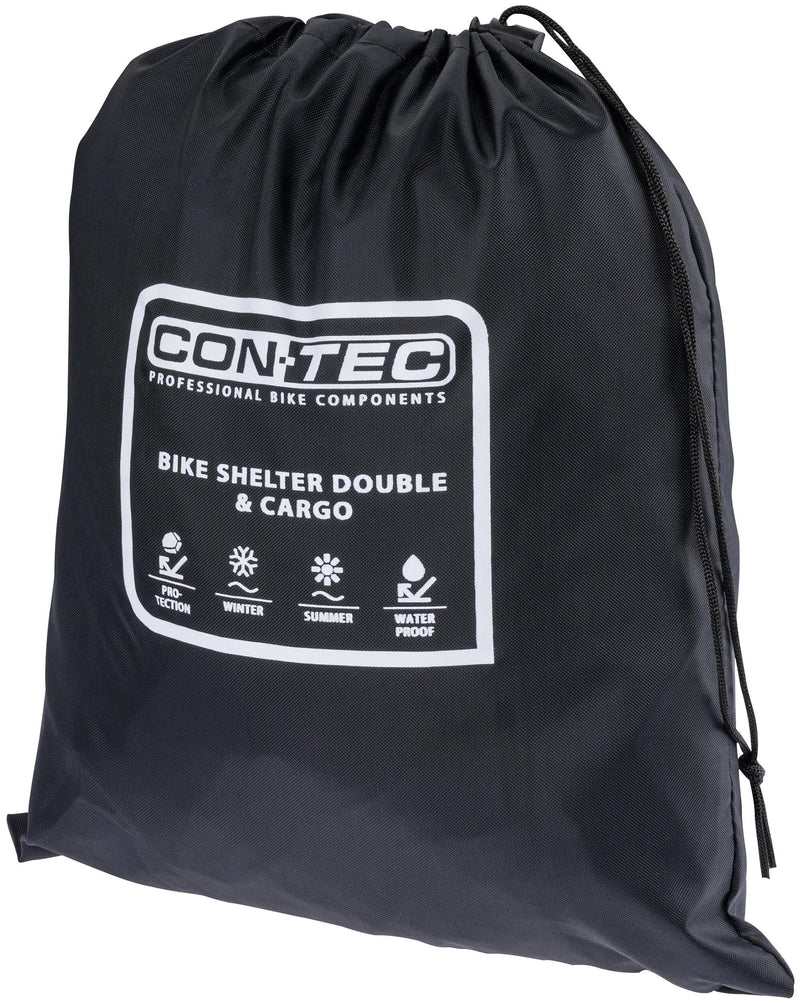 Afbeelding laden in galerijviewer, Contec fahrradschutzhülle bike.shelter ct bike cover bike.shelter doub. cargo
