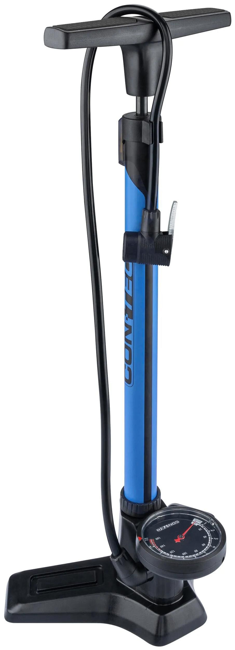 Afbeelding laden in galerijviewer, Contec vloerpomp air support twist ct hand compressors air support twist black blue
