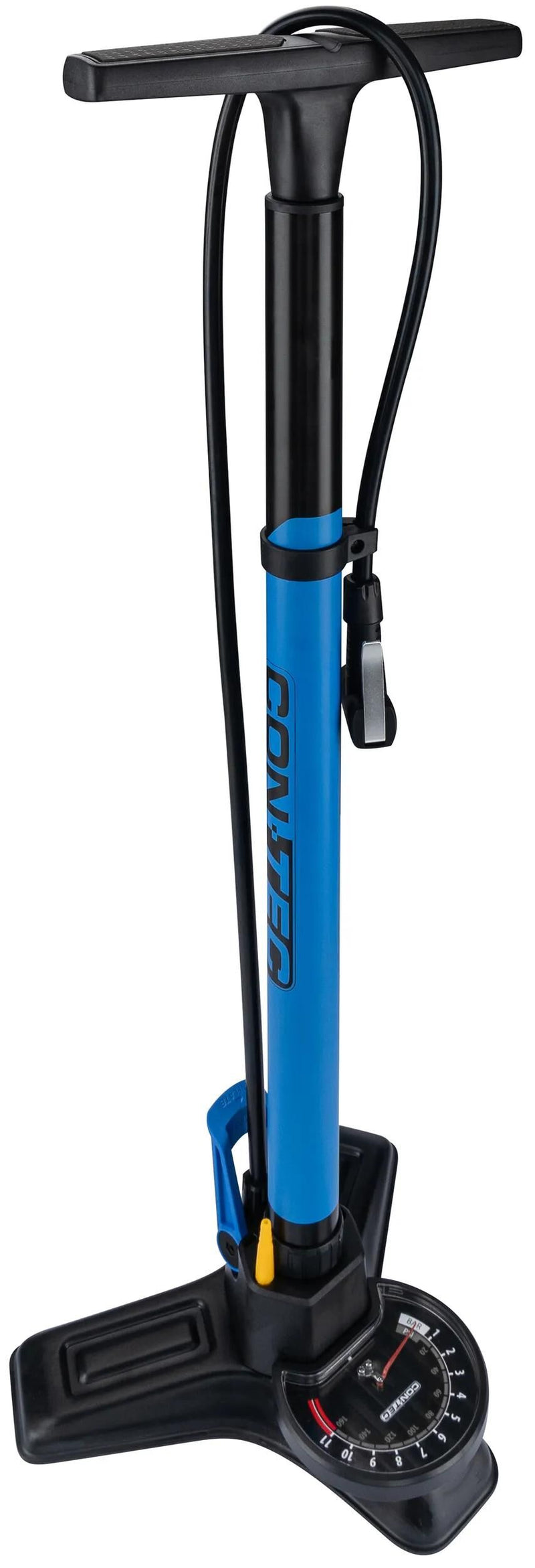 Afbeelding laden in galerijviewer, Contec vloerpomp air support boost ct hand compressors air support boost black blue
