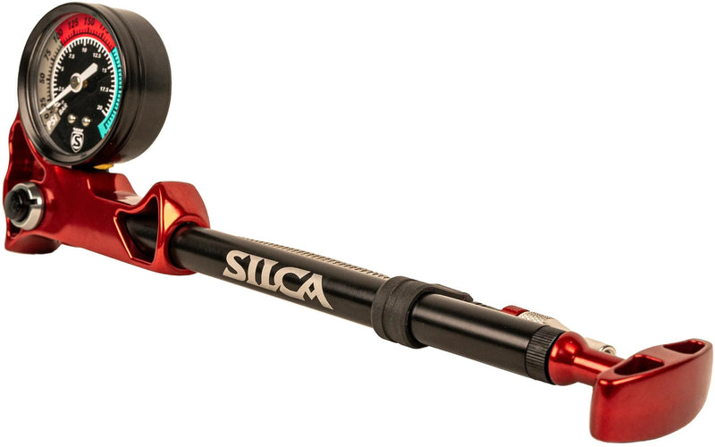 Afbeelding laden in galerijviewer, Silca handpumpe ultimate shock hand pump ultimate shock
