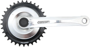 Amar crankstel crankset 4-edge 33t 170mm b sil.