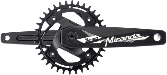 Miranda crankstel modular mrtb chainflow 3d crankset mod.mrtb chainflow 3d 36t