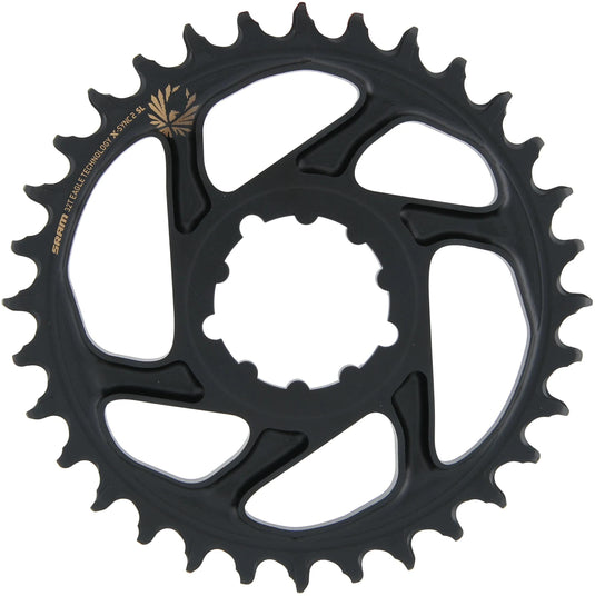Sram kettenblatt x-sync2 sl chain ring x-sync2 sl 32 teeth alu gold