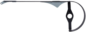 Hebie kettingscherm 44-48tds 219mm 0394 alu zwart