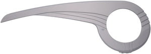 Hebie kettingscherm 0342 chain guard 0342 wave-form sil.