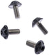 Silca bout screw cerakote black 4pcs.