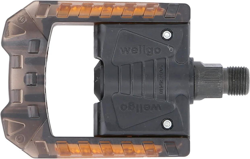 Afbeelding laden in galerijviewer, Contec klap-pedaal folder ct pedals folder city comf plastic fold bl
