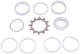Point steek-tandwiel sprocket w.spacer set 12t