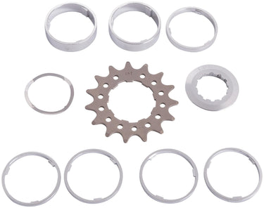 Point steek-tandwiel sprocket w.spacer set 15t