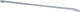 Pletscher bagagedrager-stangen carrier stay 330mm sil.