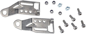 Pletscher poot-bevestigingsplaat stay plate adjust.f.quick-rack