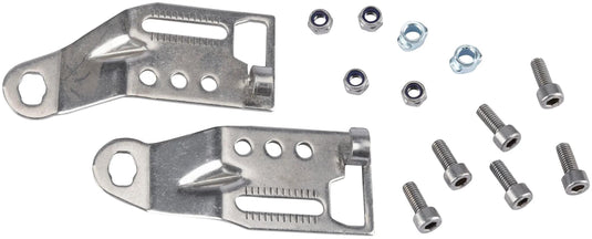 Pletscher poot-bevestigingsplaat stay plate adjust.f.quick-rack