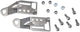 Pletscher poot-bevestigingsplaat stay plate adjust.f.quick-rack