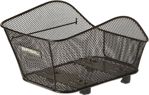 Basil Icon S - fietsmand - achterop - zwart