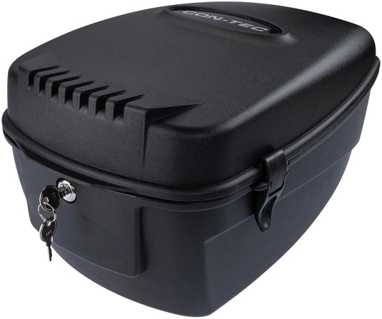 Contec bagagedrager-box trunk space ct luggage box trunk spac 15.5 liters, black