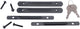 Contec gepäckträgerbox lock case ct rack box lock case black