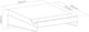 Contec presentatie-haken bikeart shelf ct wall presenter bikeart shelf black walnut