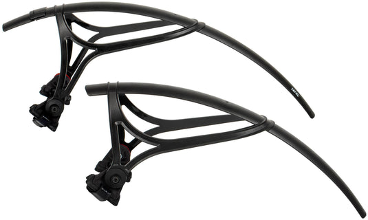 Zéfal spatbordset shield r35 set fender set shield r35 black