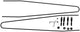 Contec spatbordstangen bevestigingsset splash protect ct strut set f. splash prot. 35mm 28 black