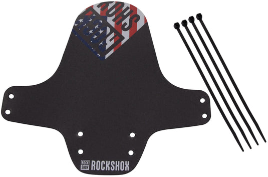 Rockshox steekspatbord fender clip-on fender rs black use flag