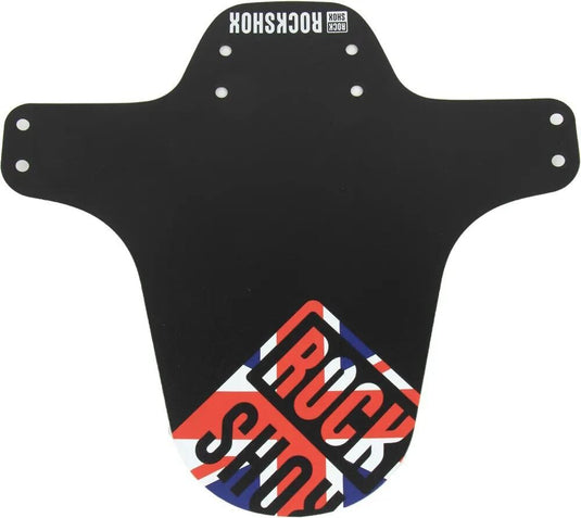 Rockshox steekspatbord fender clip-on fender rs black uk flag