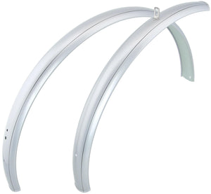 Büchel spatbordset fender set 26x1,75 short front sil.