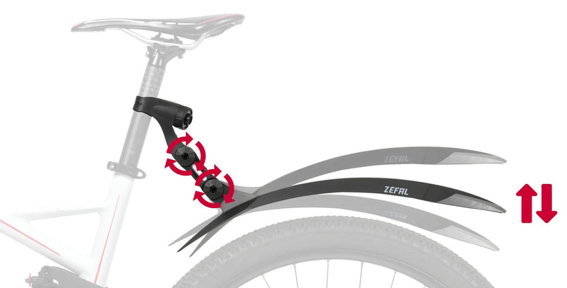 Afbeelding laden in galerijviewer, Zéfal steekspatbord deflector rm90+ clip-on fender deflector rm90+
