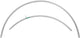 Curana spatbordset clite fender set c-lite,28 ,35mm,sil.
