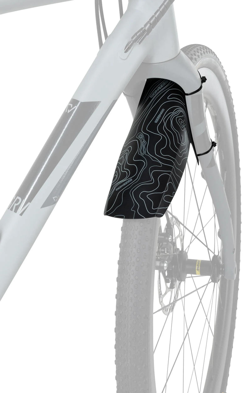 Afbeelding laden in galerijviewer, Contec spatbeschermer shield ct splash guard shield lines: black grey
