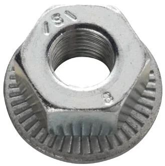 Fix-nippel asmoer axle nut m9x1 w.rotatable washer 10pcs.
