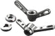 Brave classic vleugelmoer wing nut rear wheel pair silver