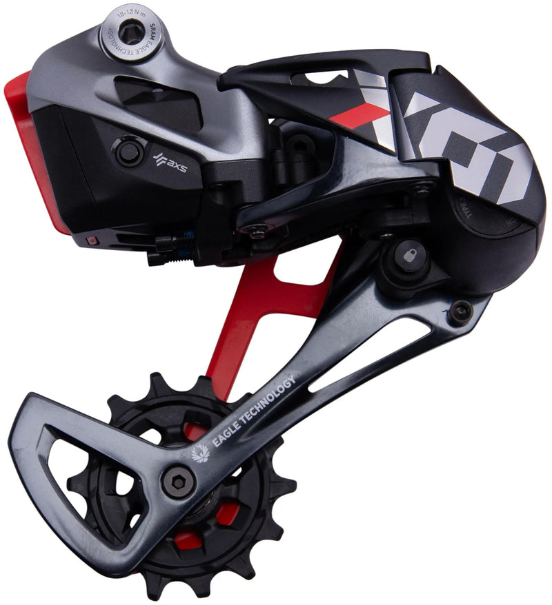 Afbeelding laden in galerijviewer, Sram achterderailleur x01 eagle axs rear derail. x01 eagle axs 52t red
