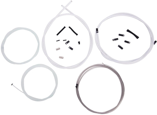 Sram versnellingskabel-set slickwire pro line set slickwire pro 2x2300mm white