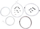 Sram versnellingskabel-set slickwire pro line set slickwire pro 2x2300mm white