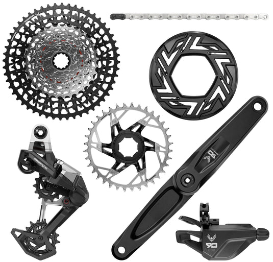 Sram schaltgruppen-set eagle 90 transmission e-bike shifting group set t eagle 90 brose 170 mm