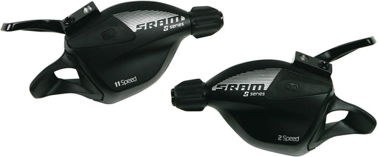 Sram duimversteller set sl 700 trigger shifter set sl 700 alu 11- 2-sp black