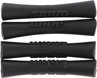 Sram kabeldeel frame beschermers 2x 4mm en 2x 5mm zwart - 194039