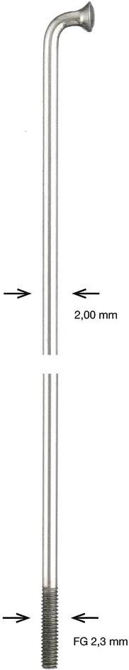 Alpina spaak spoke sst 2x256 mm