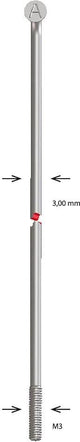 Alpina spaak spoke zinc m3x262 mm