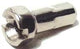 Alpina spaaknippel spoke nipple 2 mm 11,50mm long brass