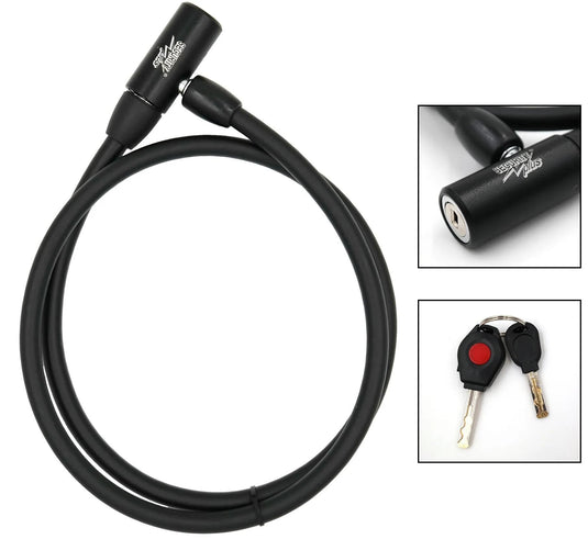 Security plus kabelschloss k88 cable lock sec.plus k888 120cm black