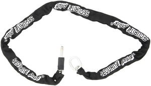 Security plus insteekketting plug-in chain sec.plus nylon coating